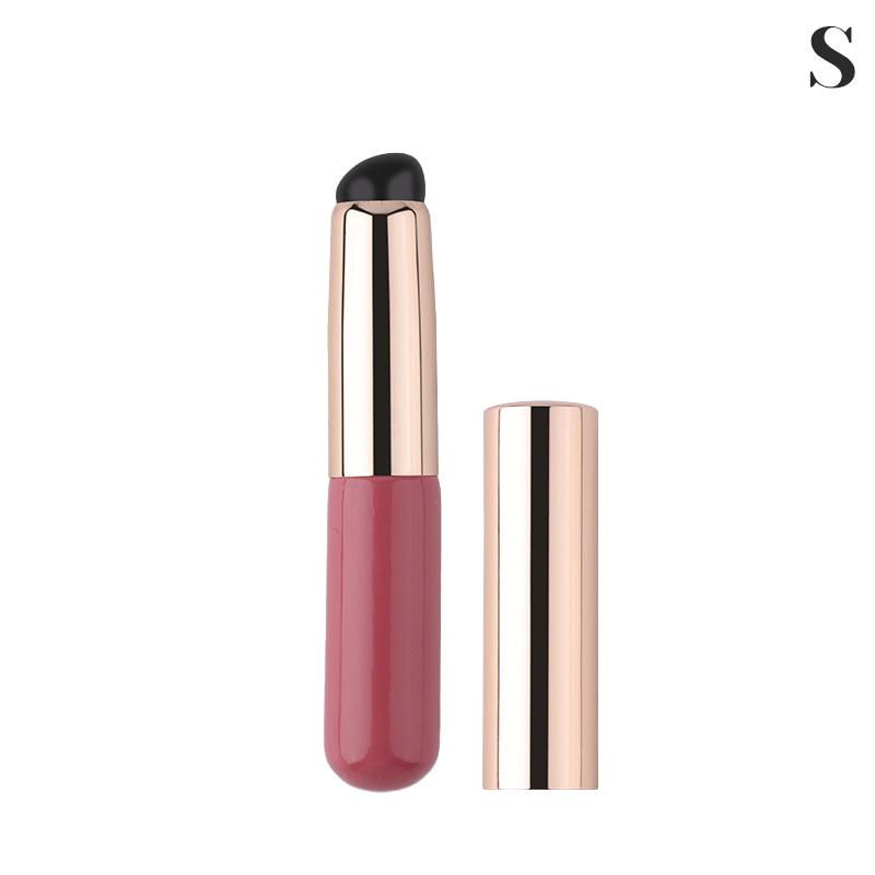 Silicone Angled Concealer Brush Like Fingertips Q Soft  Portable Round Head Silicone Makeup Brush Lip Brush Lipstick Brush
