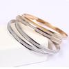 The New New Korean Fashion Single Round Frosted Rose Gold Bracelet Women New Product Launch Gifts (single Price)