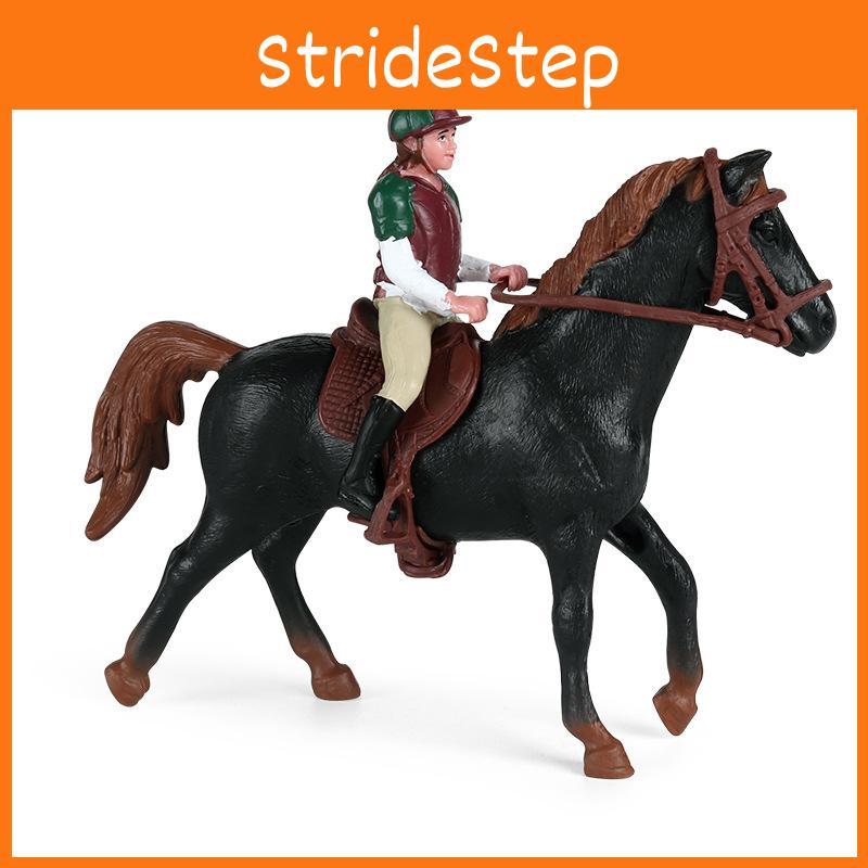 Plastic And Horse Horseman Collectible Figurine Toy For Kids Play And Display