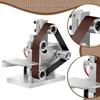Elektrische Mini-Bandschleifmaschine Tischschleifmaschine Aluminiumlegierung Professionelle Tischpoliermaschine für