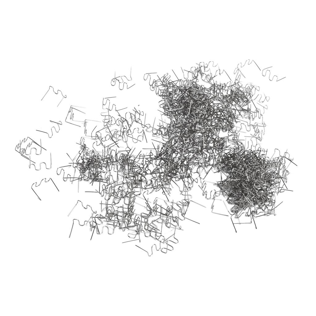 500Pcs/Set 0.6/0.8mm Hot Stapler Staples 304 Stainless Steel Welding Nail For Car Bumper Plastic Welder Repair Tools Kit