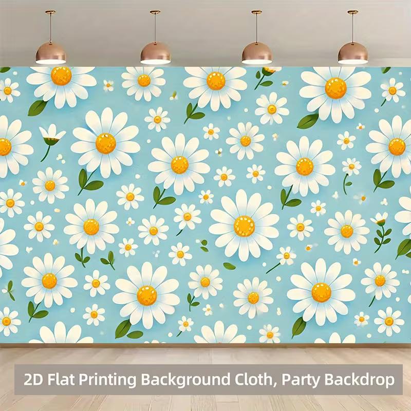 Cute Daisy Tapestry for Nursery, Bedroom and Minimalist Home Decor