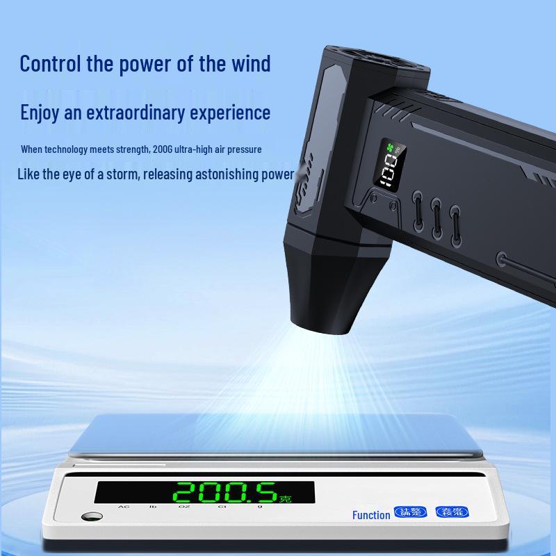 X15 Violent Turbine High-Speed Brushless Mini Camping Fan and Duster Blower