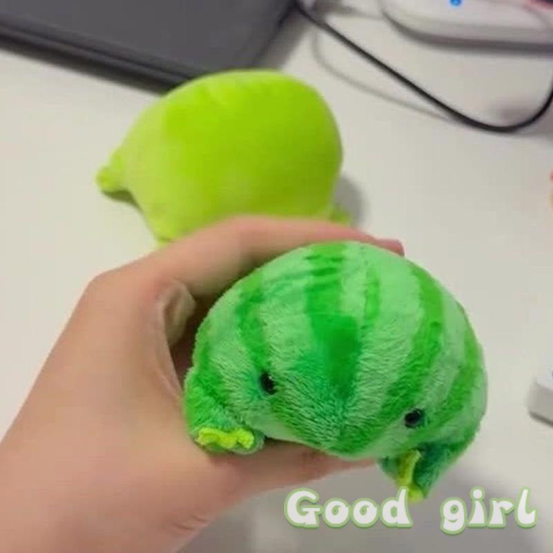 Cute Frog Plush Toys Cartoon Stuffed Animal Doll Decorations Kawaii Frog Plushies Toys For Friends Birthday Gifts
