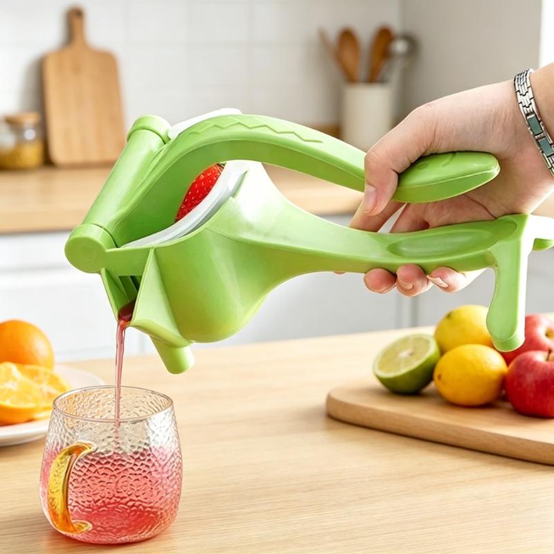 Manual Fruit Juicer Hand Press Citrus Squeezer Portable Juicer for Oranges Lemons Watermelons and Other Fruits for Home Kitchen