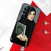 Muslim Islamic Gril Eyes Hijab Cover For Xiaomi 11T 12T 13T 14T Pro 13 14 15 Ultra POCO X7 Pro X3 X5 X6 F5 F6 M6 Pro Case