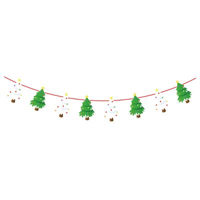 Sustainable And Long Lasting Christmas Banner For Home Decoration And Reusable Banner Garland Merry