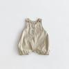 2025 Korean Summer Baby Overalls Set - Unisex Romper Two-Piece
