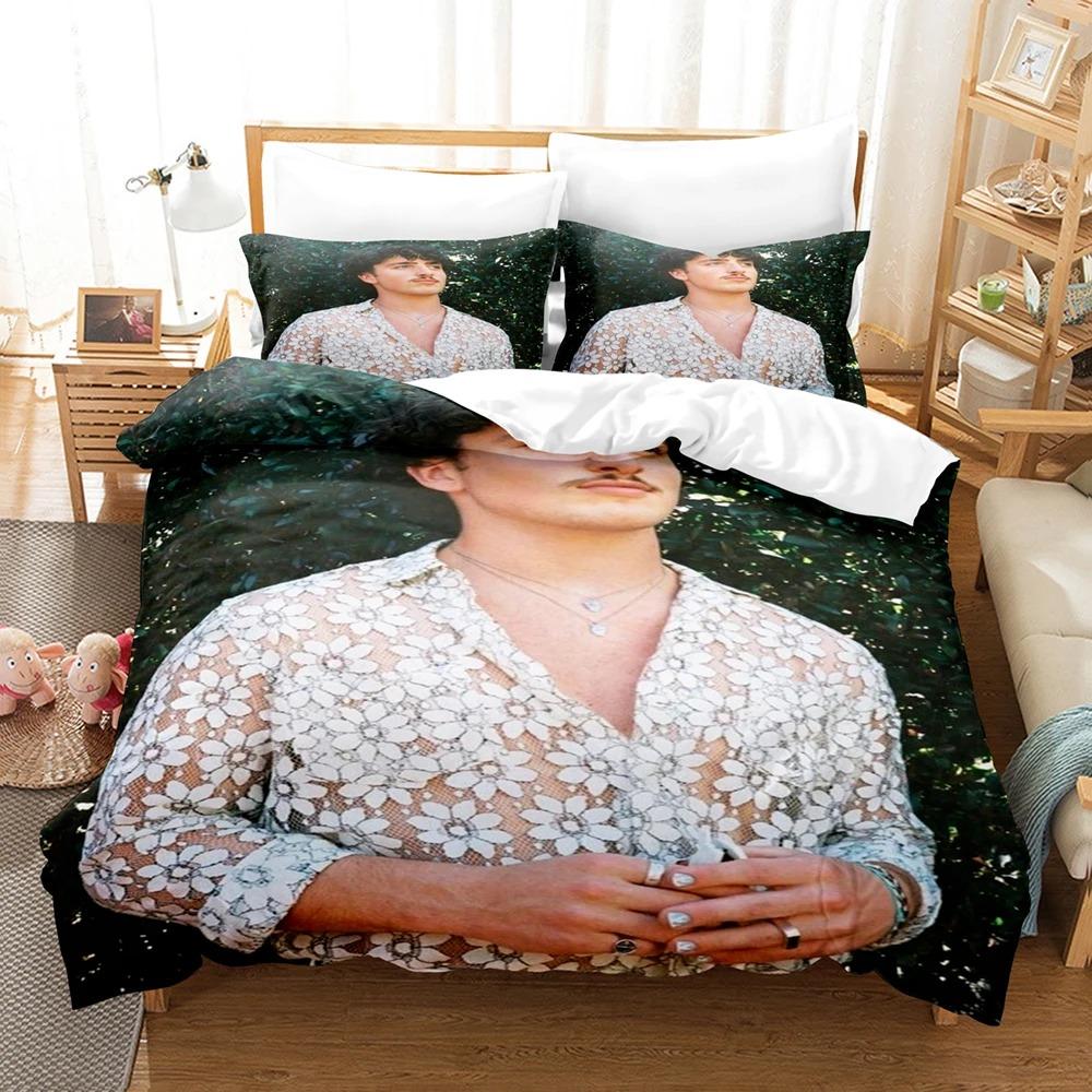 

Benson Boone Concert Bedding Collection Single Twin Full Queen King Size Bed Collection Aldult Boys Bedroom Duvetcover Collections Bed Sheet Set 24 EU Double(200x200cm)