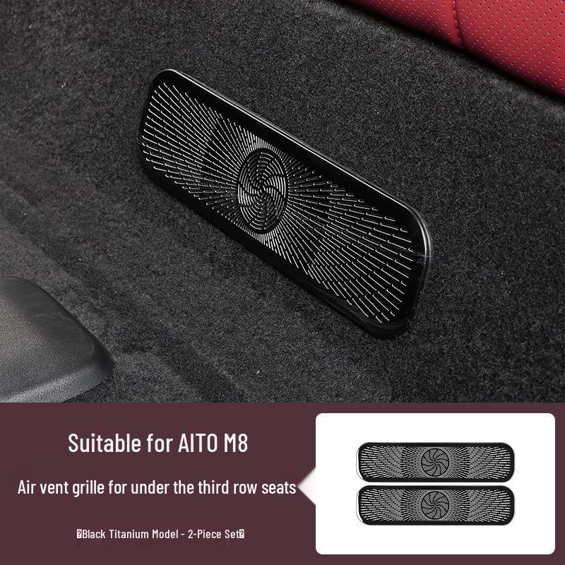 

Stainless Steel Air Vent Cover Accessories for AITO M7/M8 Third Row Seats