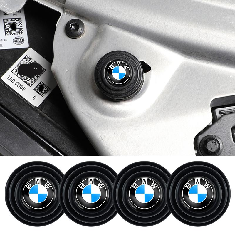 BJYM4 Car Door Shock Absorber Pads Anti-collision Shock Absorbing Gasket For BMW Performance E46 E60 E90 E39 E87 E36 E92 E70 E91 X3 X5