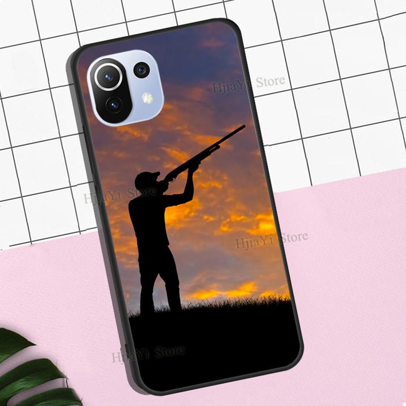 

Чехол для телефона Xiaomi Mi 11 Ultra 9T 10T Pro Note 10 Lite с изображением птицы и утки, охоты на закате для POCO X3 Pro M3 F2 F3 POCO M3 Pro