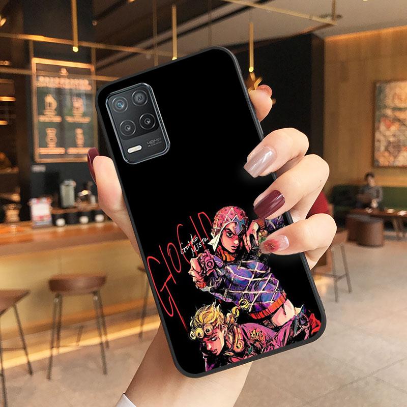JoJo Bizarre Adventure Phone Case for OPPO Realme GT 2 Pro X2 Pro XT C25S 8 7 6 Pro 6i GT Master C3 C21 C21Y C11 X3 SuperZoom
