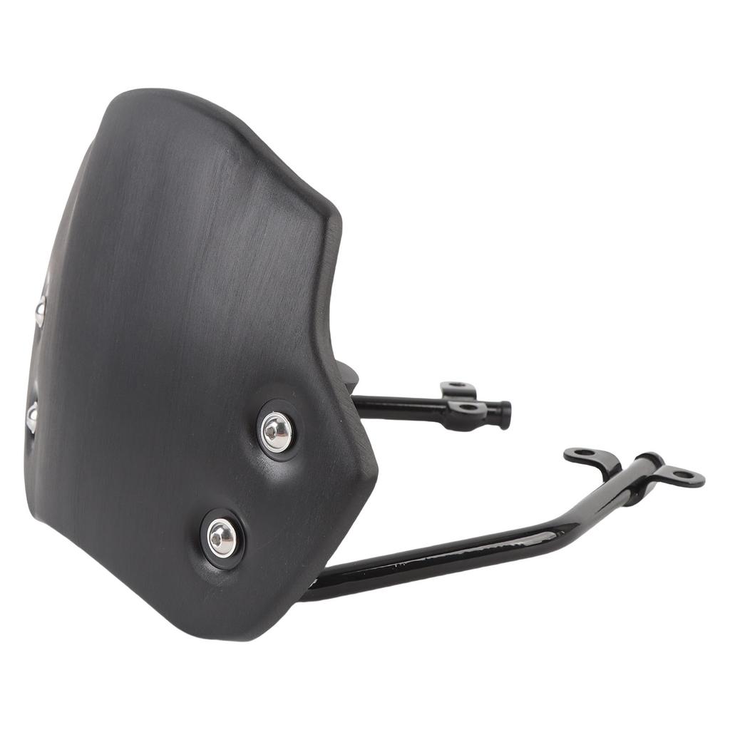 Motorcycle Windshield Aluminium Alloy Wind Proof Front Windscreen Wind Deflector with Bracket Replacement for R NINE T