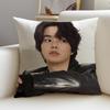 KKorean actor Song KangS Cushion Cover Breathable and skinfriendly linen pillowcase square removable and washable cushion