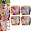 Mixed Material Butterfly Hair Clip Duckbill Clip Style Beautiful And Natural Hair Decoration For Girls