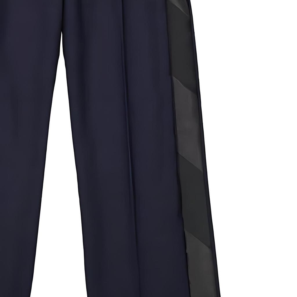 Burberry FW23 Casual Pants Women's Marine Blue 80402781