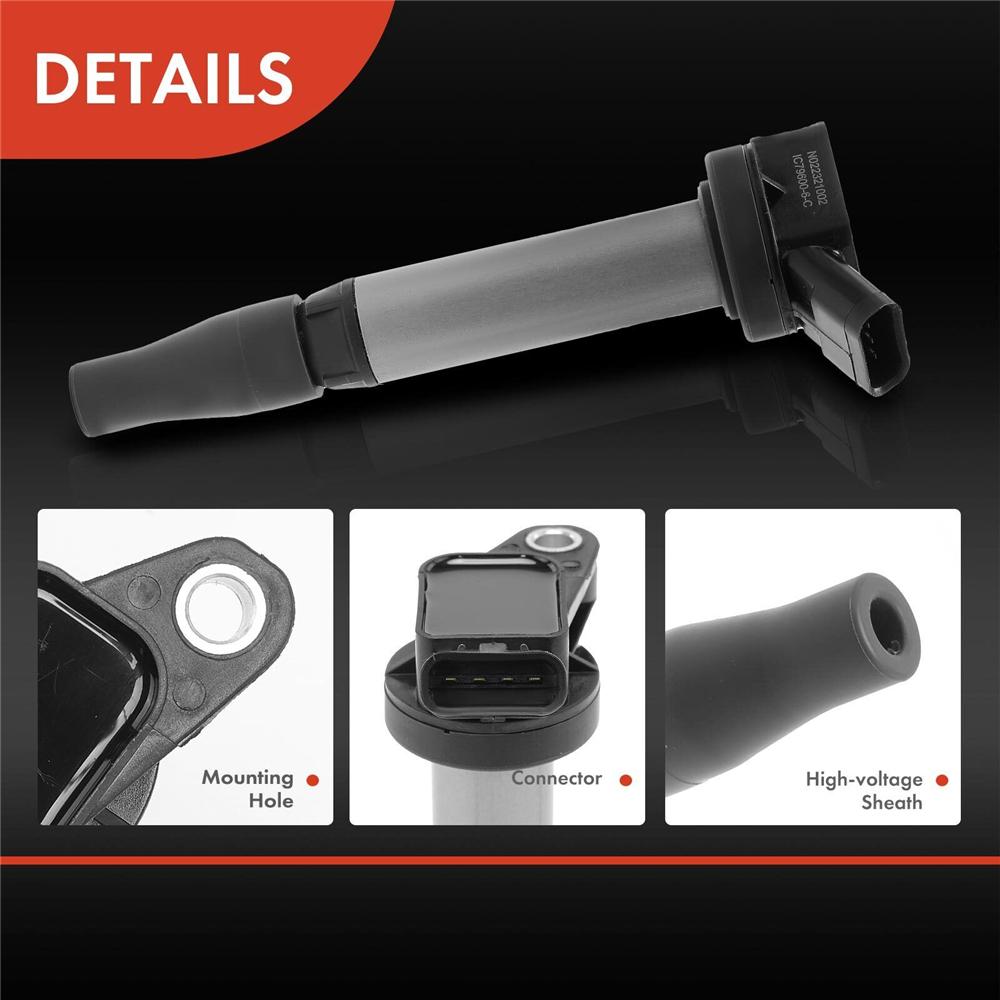 Set of 4 Ignition Coil for Lexus IS300 GS350 RC300 RC350 Toyota Tacoma UF796