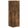 Side Shelf Smoked Oak 33 x 32 x 100.5 cm Engineered Wood