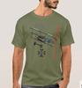 Cirque volant Fokker Dr1 Triplan Chasseur Médaille Blue Max T-shirt Été Coton Manches Courtes Col Rond T-shirt Homme Nouveau