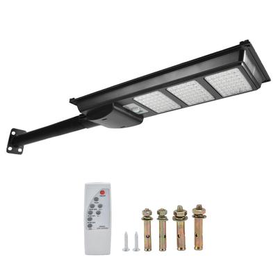 Solar Street Light 200W 126LEDs Remote Control Timing Waterproof Human Body Induction Motion Sensor
