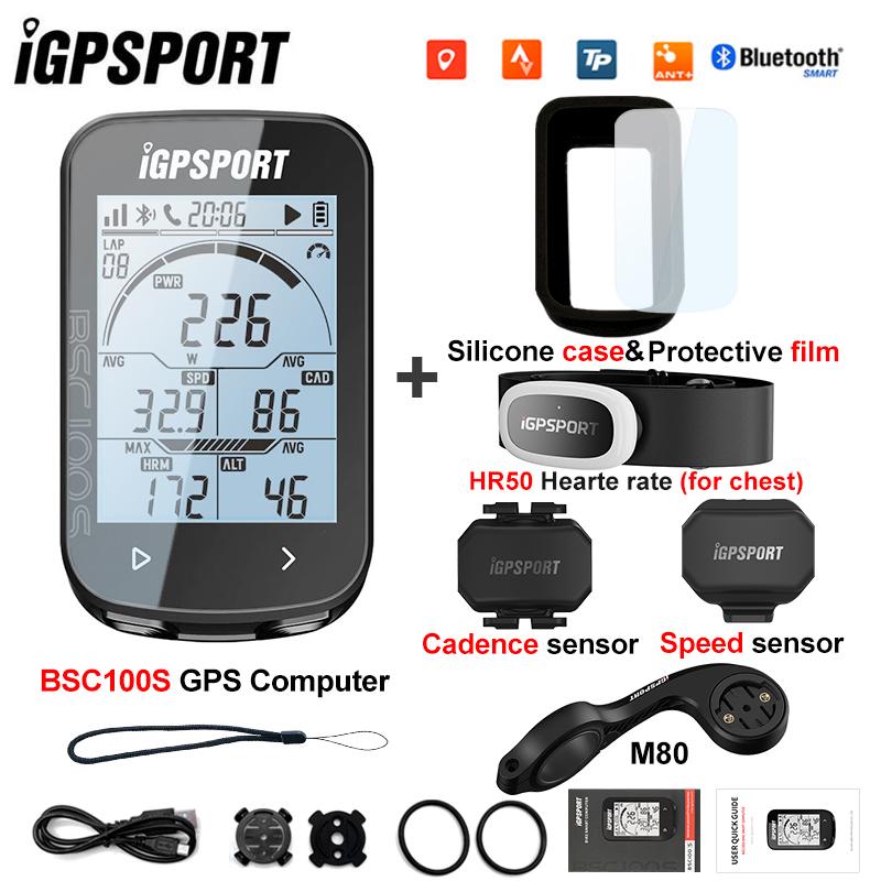 iGPSPORT BSC100S 100S GPS Enabled Bike Bicycle Computer Road MTB Wireless Speedometer Odometer