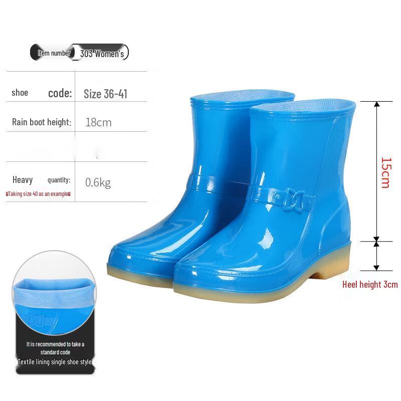 OEING Men s Low-Cut PVC Rain Boots 36-41