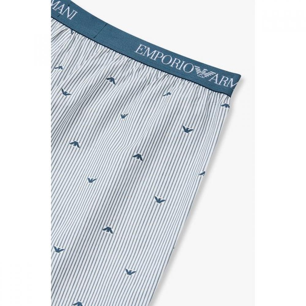 Emporio Armani Men S Eagle Logo Pattern Lounge pantS 0816132008