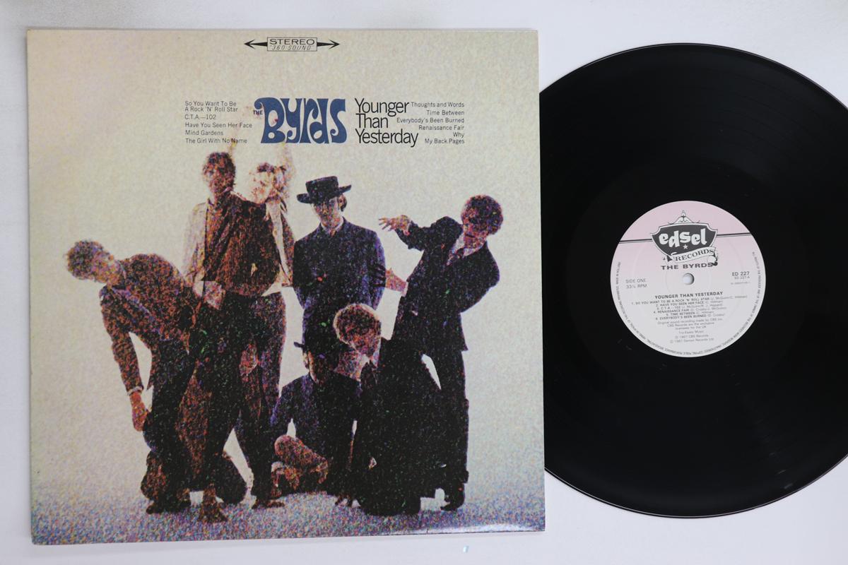 

LP Пластинка BYRDS - Younger Than Yesterday ED227 EDSEL 1987 Европа Рок Б/У