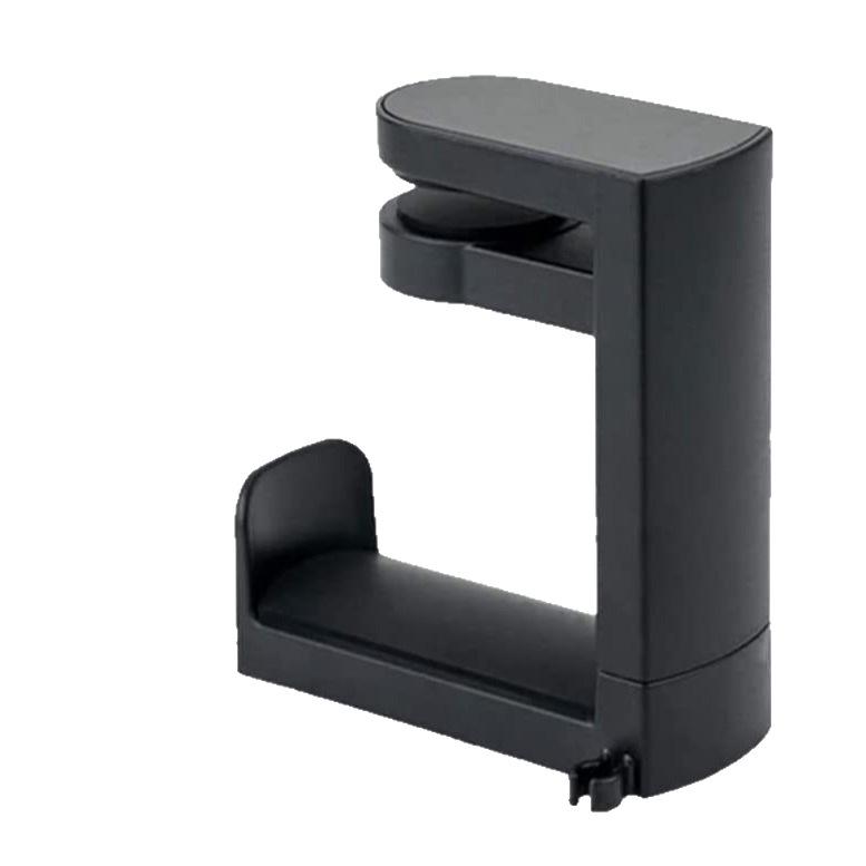 360° Rotating Headphone Holder & Desk Clamp Hook with Sundries Storage