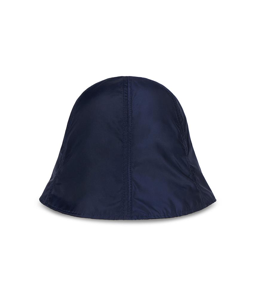 Bajal Varzar Label String Bucket Hat Navy