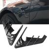 For Tesla For Model 3/ Y Cover Trim Carbon Fiber Look Easy Installation High Reliability High Quality 2pcs/set