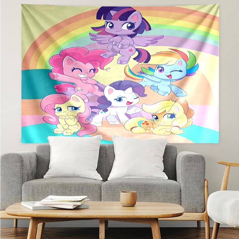 Twilight Sparkle's Unicorn Tapestry Hanging for Bedroom,Livingroom, Playroom,Decor Art Room Wall Tapestry Holiday and Birthday Gifts