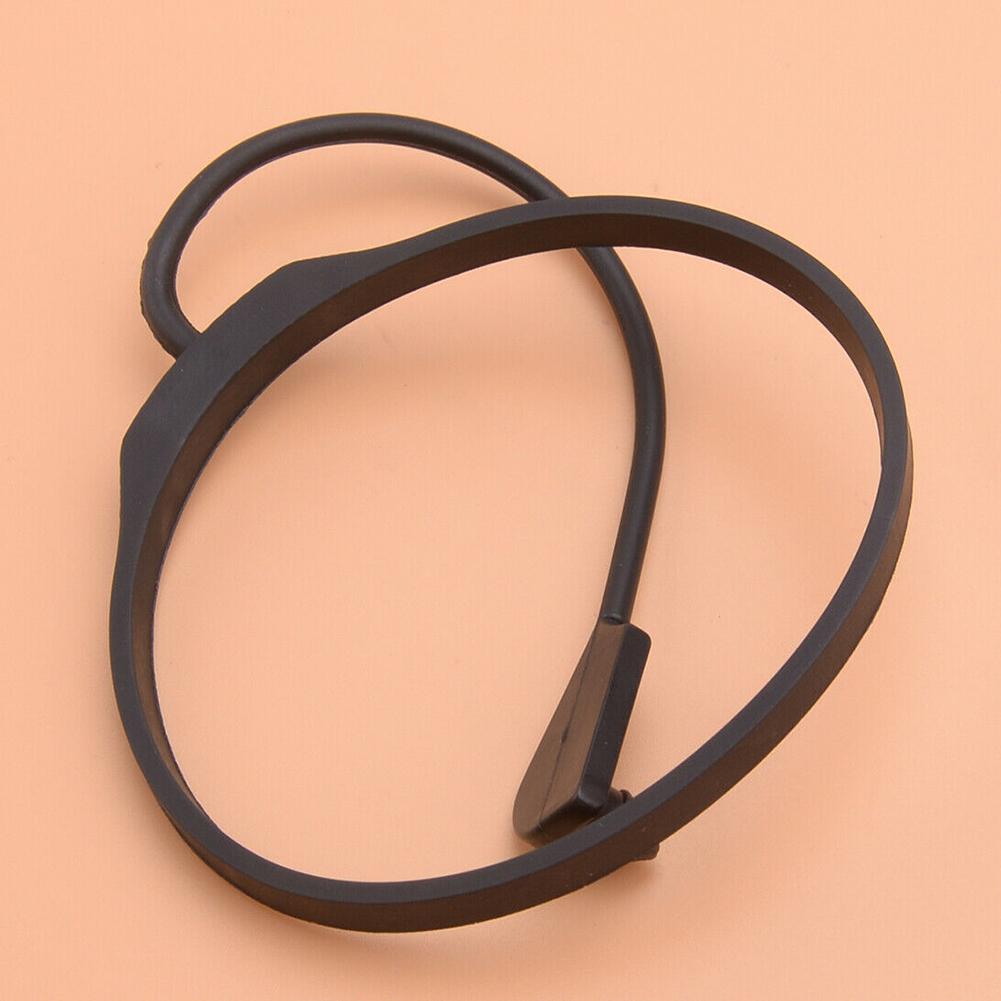Fuel Tank Cap Rope Rubber Vehicle Accessories Black