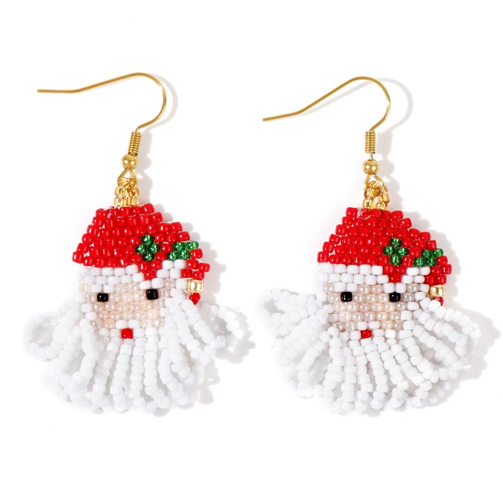 

Versatile Santa Claus Tassel Ear Cuffs - High-End Christmas Jewelry Gift