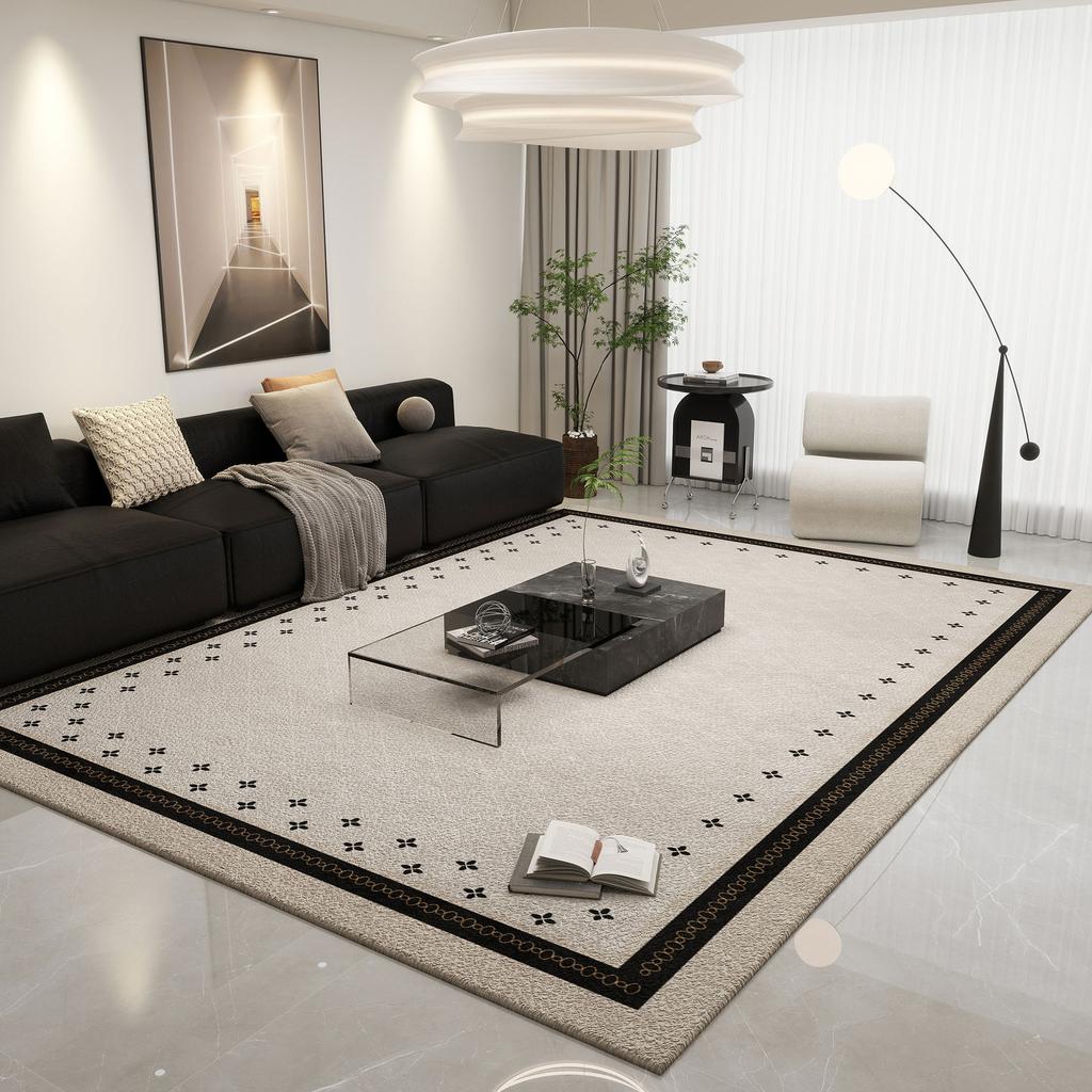 Wohnzimmerteppich Schlafzimmer Bettvorleger Indoor Bettvorleger Anti-Rutsch-Matte