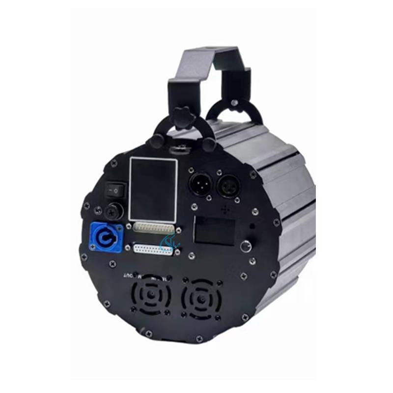 Stage Disco Party Light 8W Laser Projector Animation Light Hundreds of Patterns DMX Control Suitable Music Restaurant Small Bar