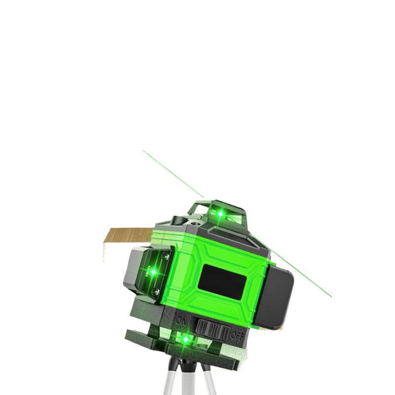 High-Precision Green Line Laser Level with Auto Adjustment for Outdoor Use