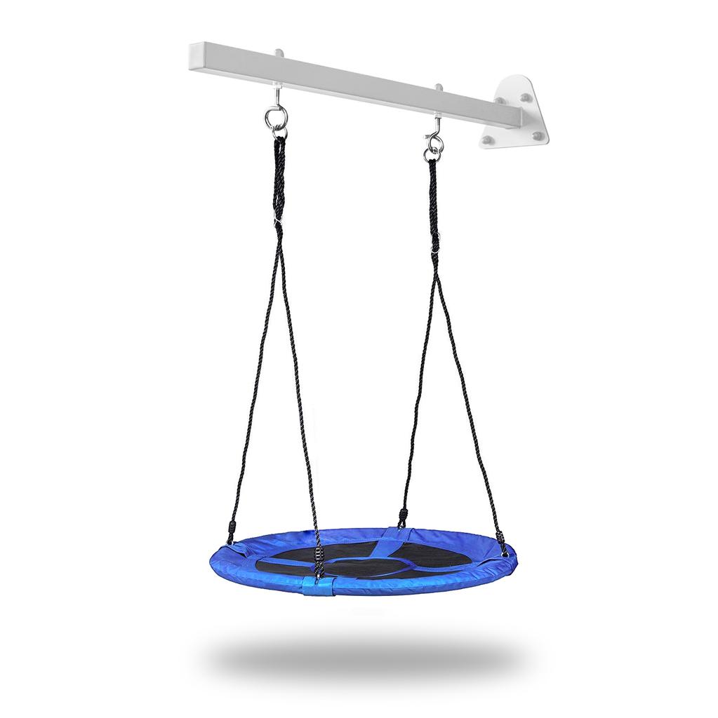 Extension frame for swing swing handle hooks metal bar white