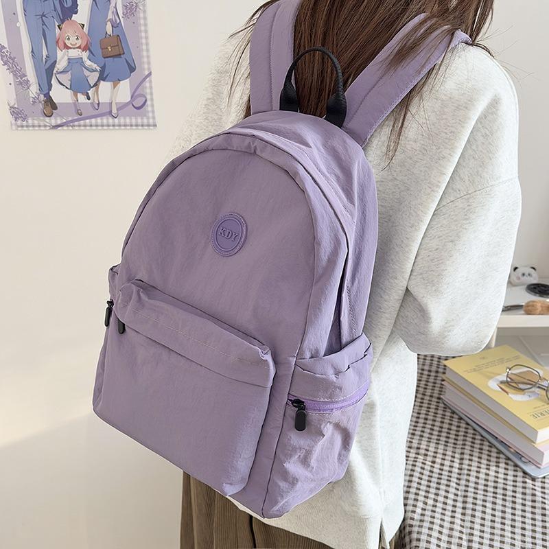 Casual fashion commuter casual backpack new versatile junior high school bag travel backpack
