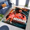 Josimar Vozinha Football Goalkeeper Print Area Rug, Sports Decorative Floor Mat for Living Room Game Room Home Decor