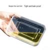 ChuZhou Thickened Disposable Rectangular Meal Box with Lid