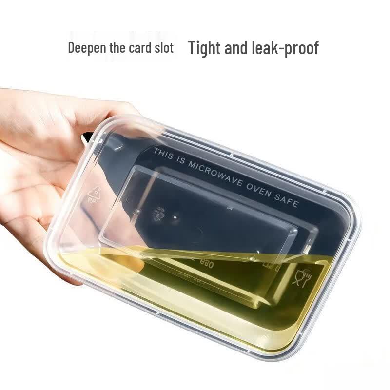 ChuZhou Thickened Disposable Rectangular Meal Box with Lid