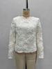 European and American High-End Hollow Crochet Knitwear: Women's New Long-Sleeved Autumn 2025 Top