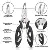 Multifunctional Curved Mouth Road Sub Pliers Cutting Lines Uncoupling Fish Hooks Opening Coils Outdoor Fishing Tools Plier