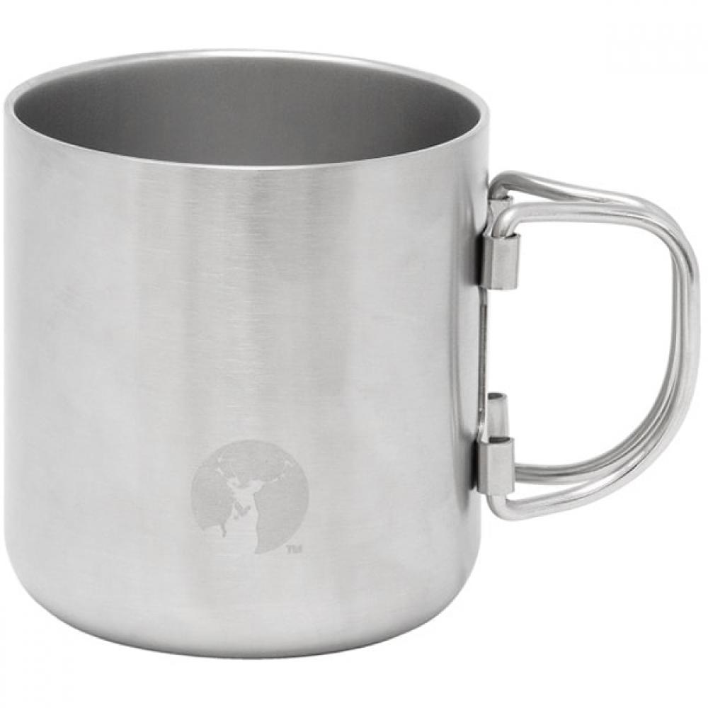 

Кружка Captain Stag вакуумная складная с ручкой 500 серебристая Ue 3597
