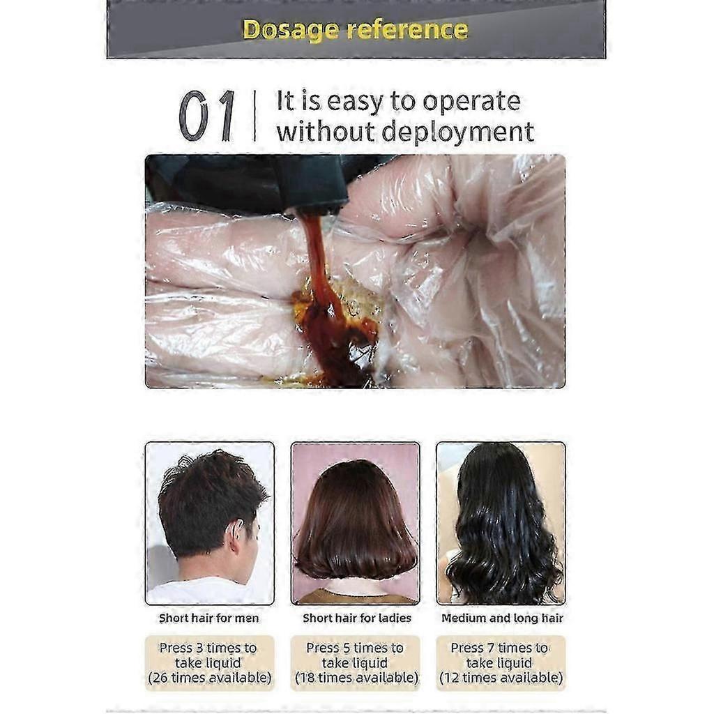 Hair Color Shampoo Hair Dye Shampoo Colors Hair in Minutes for Women and Men