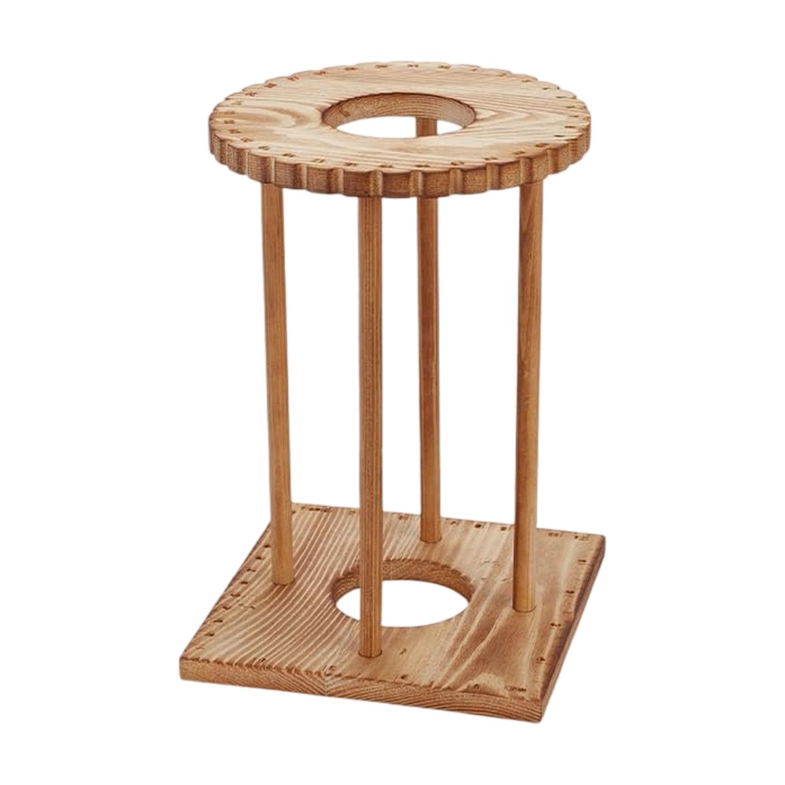 

DIY Kumihimo Disk Rack Wooden Hand Braiding Loom Beading Cord Board Jewelry Craft Kit for Bracelet Maker