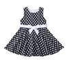 Kids Girls Vintage Dress Polka Dot Princess Swing Rockabilly Party Dresses