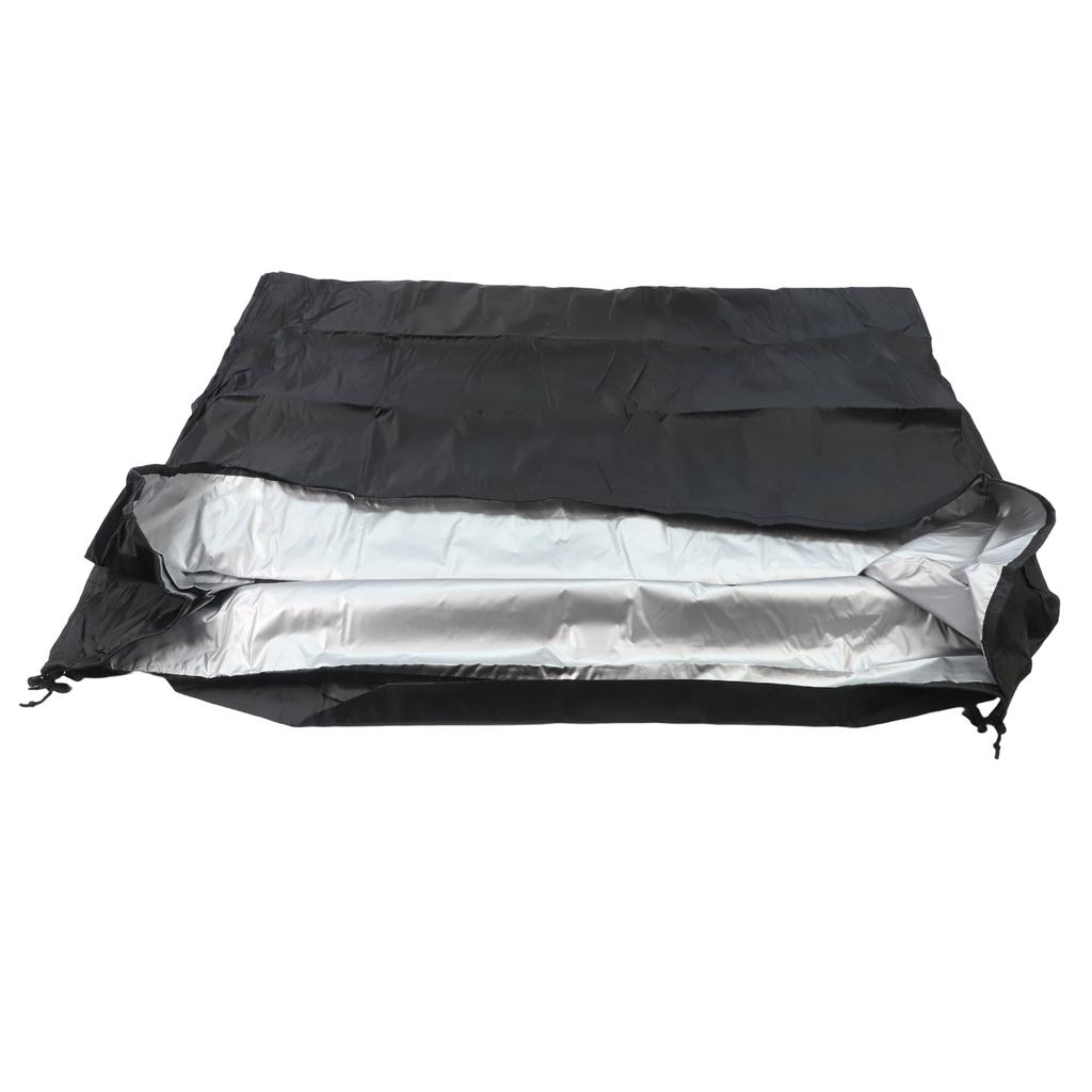 Mesh PVC Storage Shelf Cover For 48L X 18W X 72H With 3 Way Accessibility